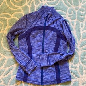 Lululemon size 12 purple zip up